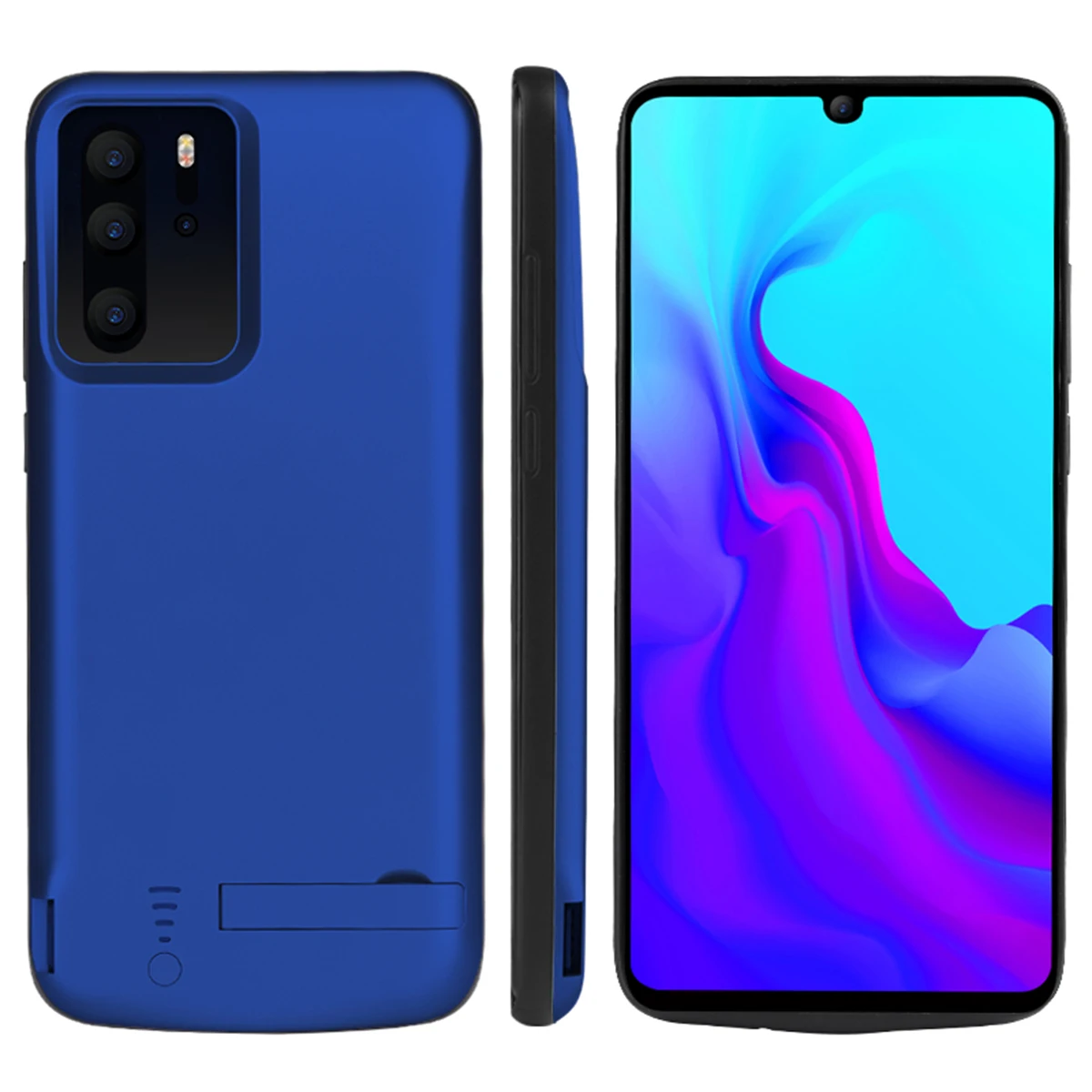 Для Huawei P30 Pro Чехол для зарядного устройства 5000 мАч Расширенный тонкий Powerbank