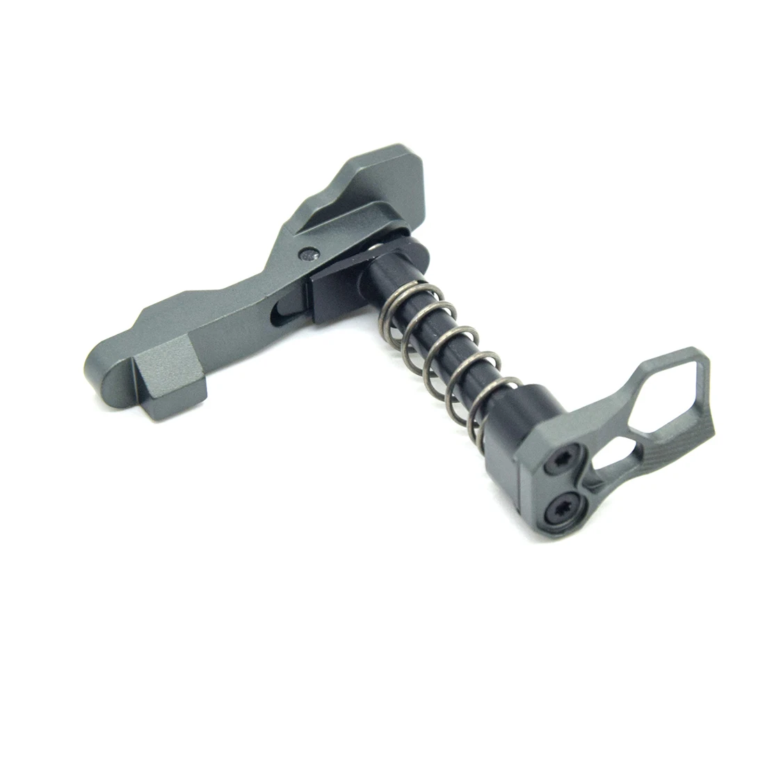 

High Feedback 1 Pcs FB Metal Mag Release For AEG Gearbox DIY High Precision Modified Exterior High Part Quality- Grey