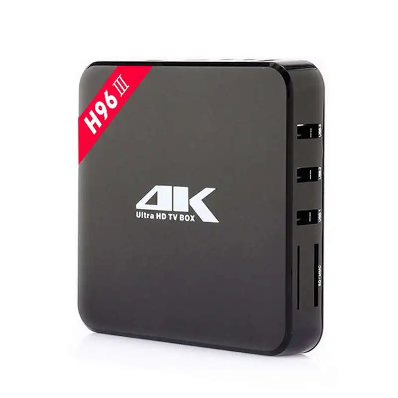 H96-Iii Android 7.1 Smart Tv Box Amlogic Rk3328 Quad Core Wifi 2.4G 4K Video Media Player For Netflix Youtube H962 Set-Top Box