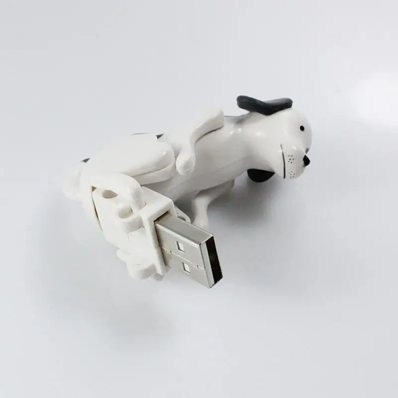 New Portable White Mini Cute USB 2.0 Humping Spot Dog Toy Gadgets For PC Laptop Gift for Kids Relieve Pressure|USB-гаджеты| |