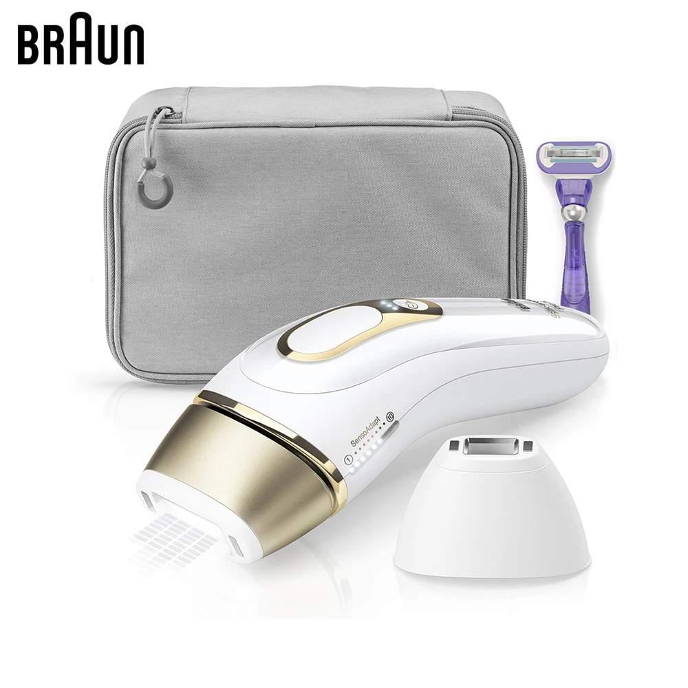 Фотоэпилятор Braun Silk-expert IPL Pro 5 PL5117 + Gillette Venus чехол (2/144) | Бытовая техника