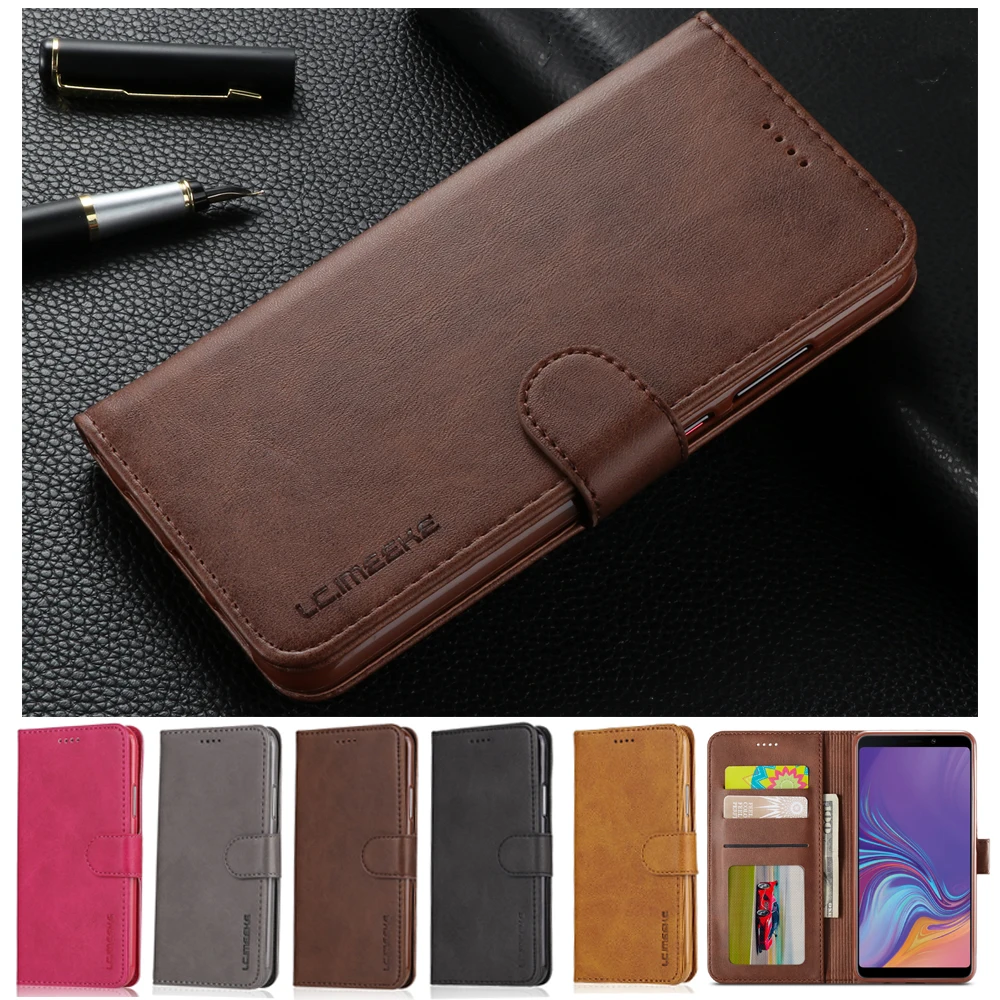 

Wallet Case for Samsung Galaxy A7 2018 Cases for Samsung Galaxy A7 A9 A8 A6 Plus 2018 Luxury PU Leather Card Slot Magnetic Cover