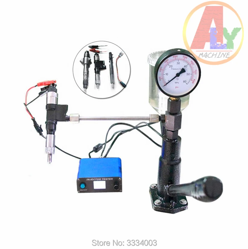 

FREE SHIPPING! AM-CRI100 Common rail injector tester Electromagnetic and piezo +S60H diesel injector nozzle tester