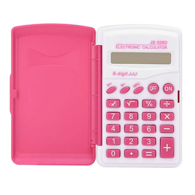 ALLOYSEED جيب مصغرة آلة حاسبة علمية 8 أرقام عرض المدرسة مكتب الطلاب القرطاسية ل الرياضيات اختبار