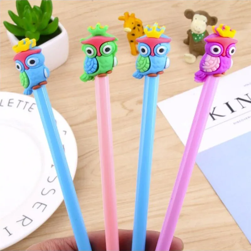 Серия гелевых ручек Fresh Owl канцелярские принадлежности для офиса и школы гладкая