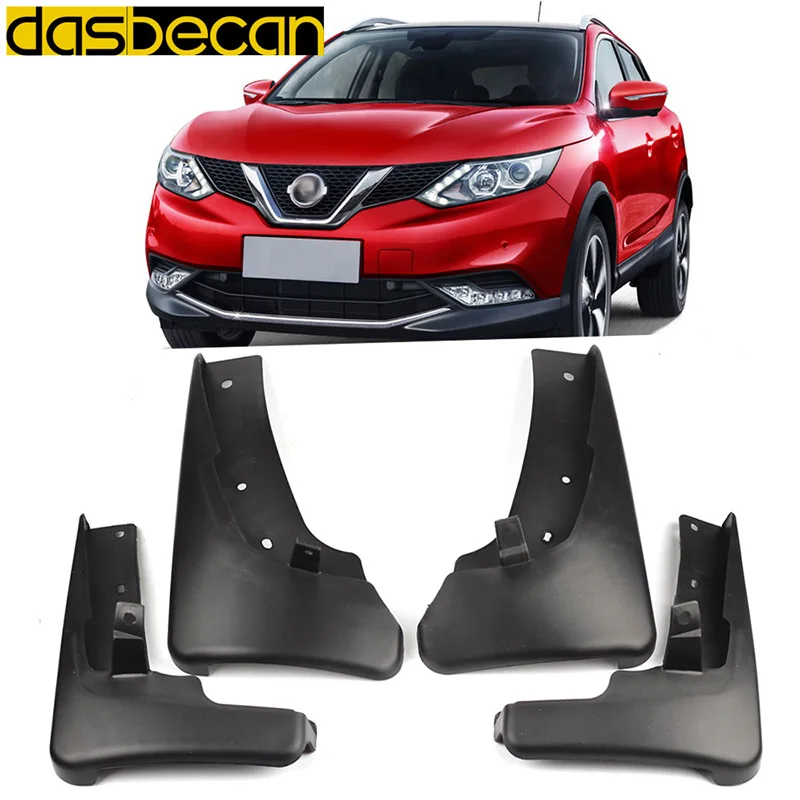 Автомобильные Брызговики Dasbecan для Nissan Qashqai Dualis Rogue 2014 2019 аксессуары брызговики 2015