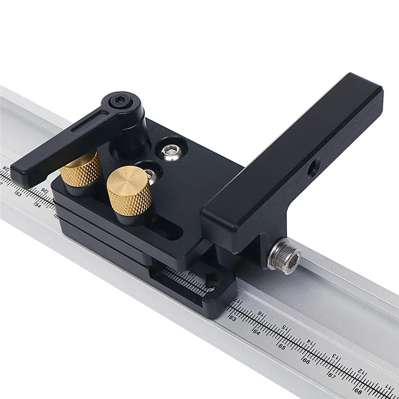 Цена Прочный 600 800 1000 1220 мм Алюминий сплав Т образная дорожка Деревообработка Т образными пазами дорожка со шкалой дорожки для деревообработки