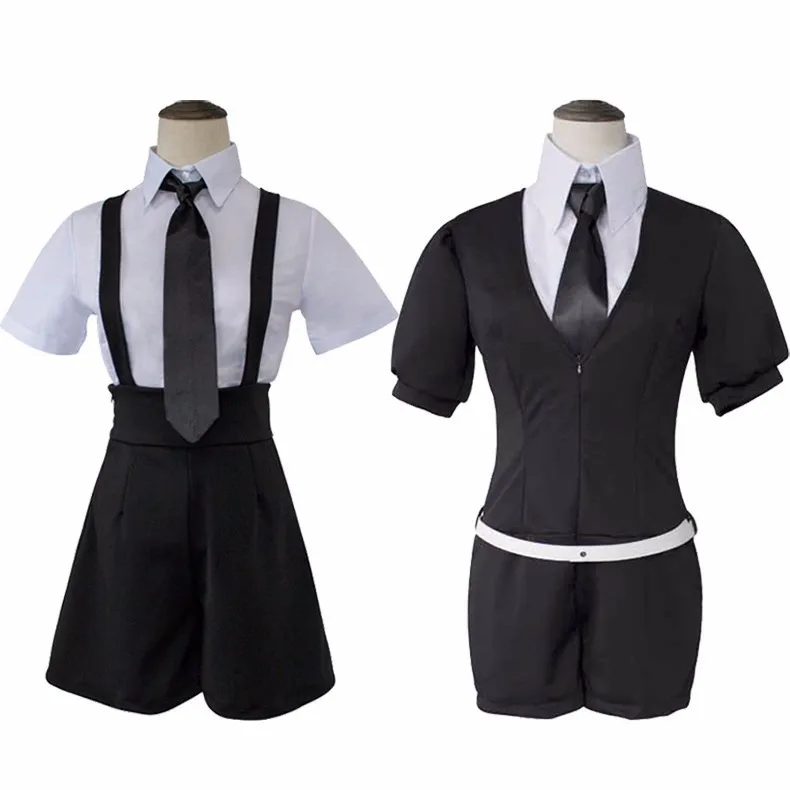 Houseki no Kuni Phosphophyllite Cinnabar Diamond Black Uniform Cosplay Costume