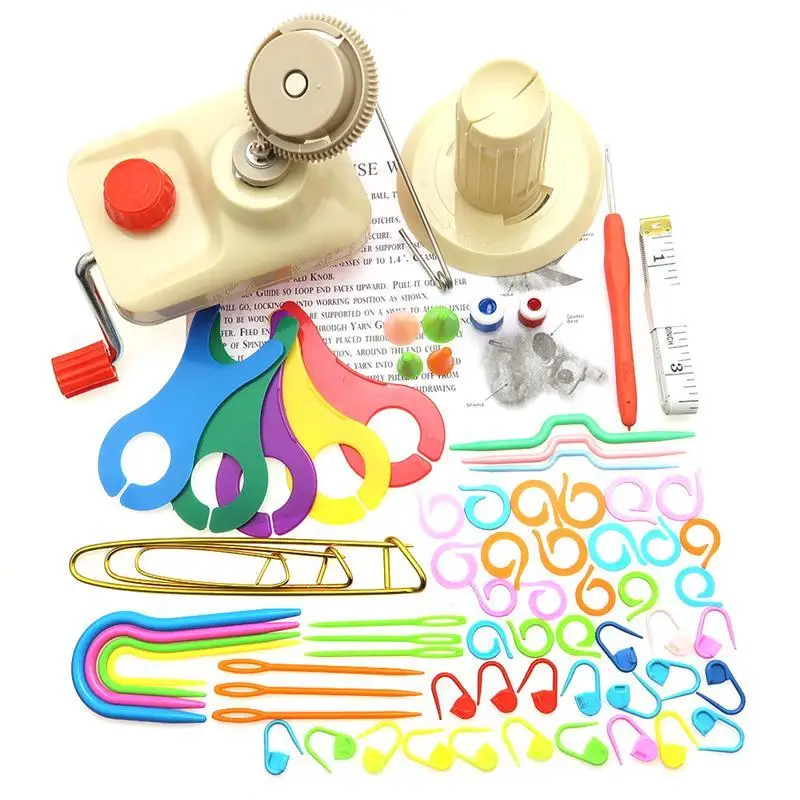 

Crochet Hooks Kits Colorful Metal Weave Craft Sewing Collection Needles Set for DIY Weave Yarn