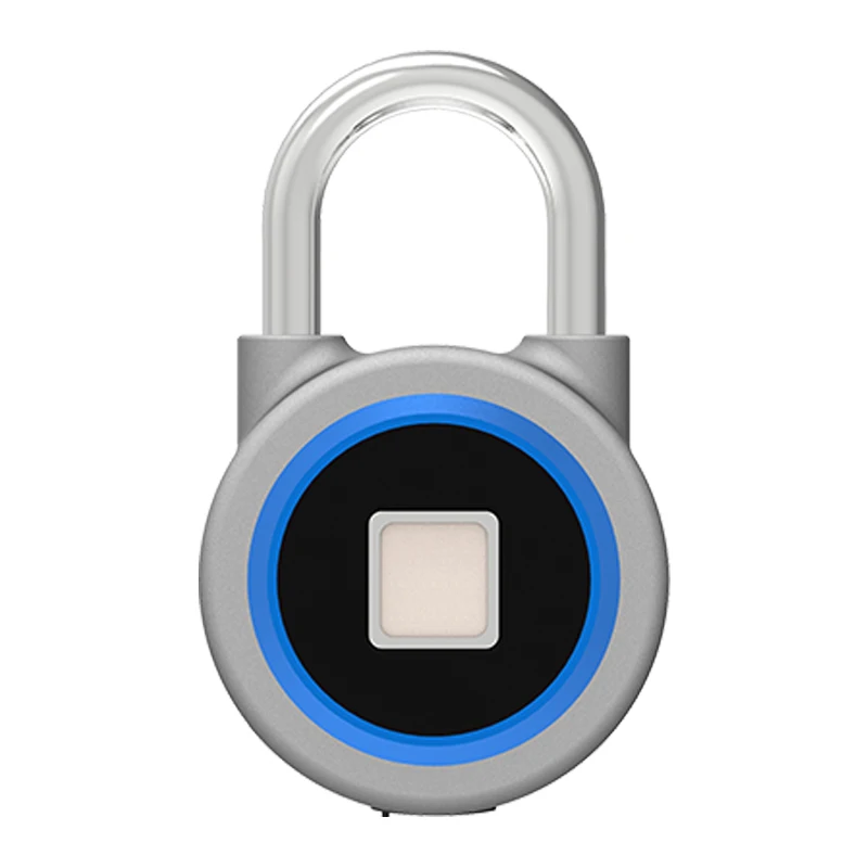 

DSHA Fingerprint Padlock, Bluetooth Connection Waterproof, Suitable for House Door, Suitcase, Backpack, Gym, Bike, Office, APP