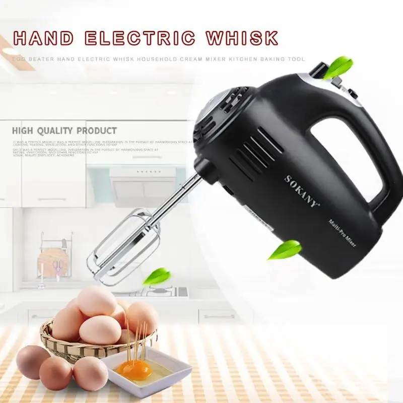 

Stainless Steel 5 Modes Egg Beater Handheld Blender Mixer Electric Whisk Household Cream Egg Mixer Kitchen Baking Tool