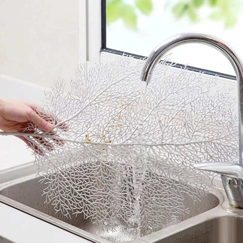 تحديد الموقع ل طاولة طعام الوقايات لوتس ليف النخيل أوراق محاكاة مصنع كأس PP طاولة القهوة الحصير المطبخ عيد الميلاد ديكور المنزل