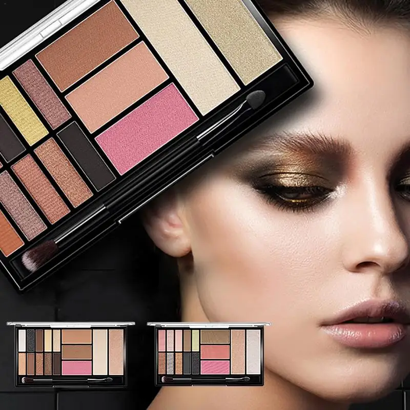

15 Color Makeup Tray Beauty Matte Eyeshadow Palette Flash Multi-function Makeup Tray Waterproof Lasting Cosmetics Beauty Product