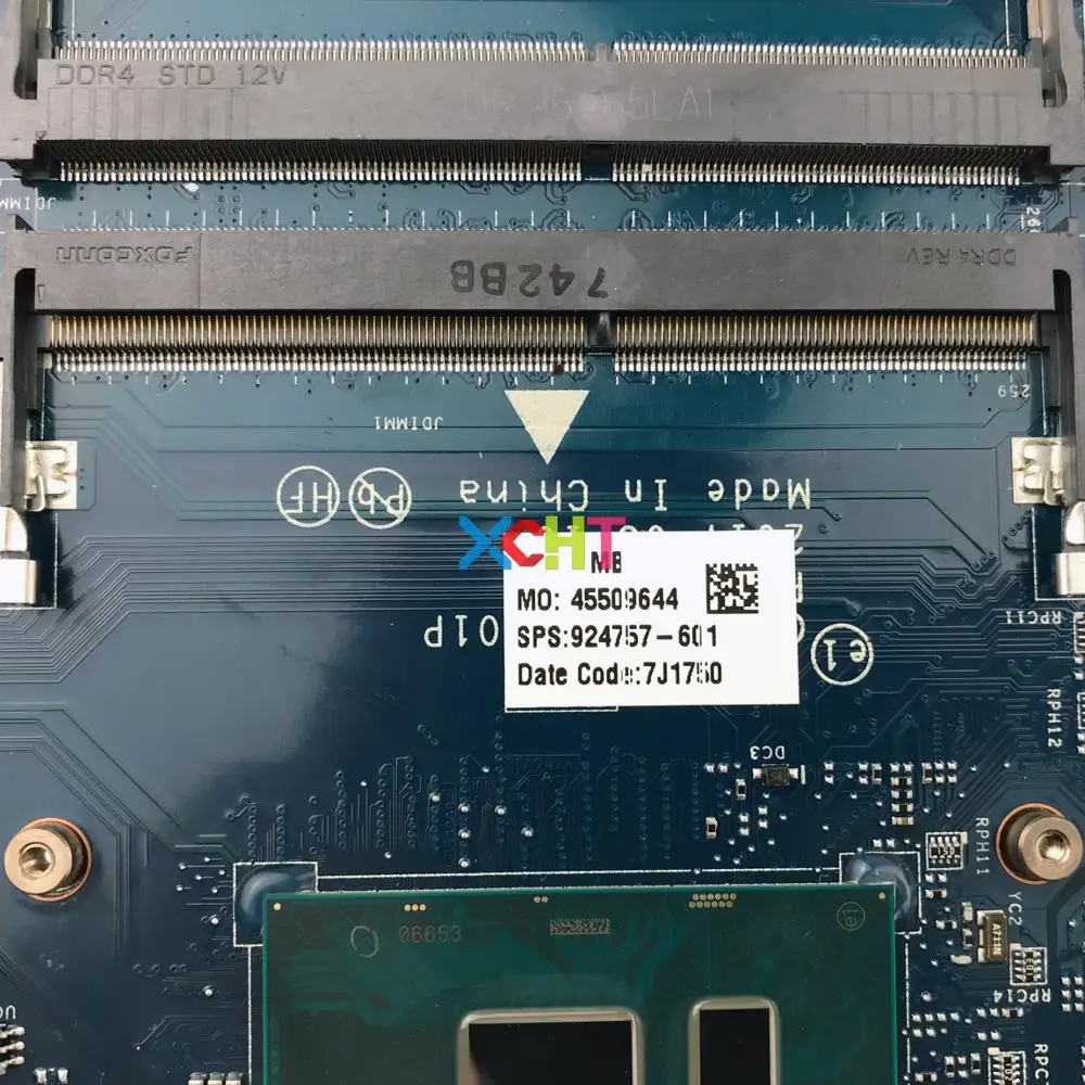 924757-601 924757-001 LA-E801P w 530/2GB Графический LA-E801P w i7-7500U cpu для ноутбука hp 15-BS серии ноутбук ПК материнская плата