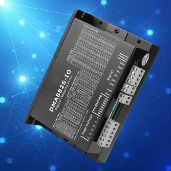 

DMA882S-IO 2 Phase Stepper Motor Driver for 60/86/110 Stepper Motor Accuracy Current Control motor servo driver