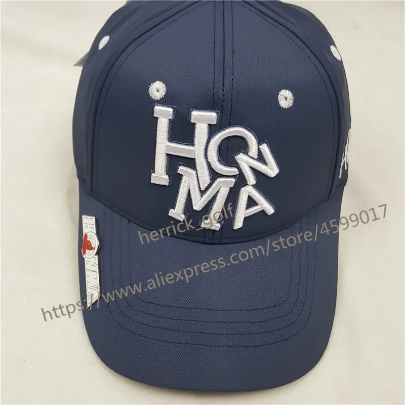 Новая мужская и женская шляпа для гольфа HONMA синяя спортивная бейсбольная кепка