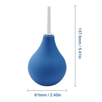 

Soft Silicone Enema Ball Rectal Syringe Clean Douche Tool Colon Cleaning Product Enema Ball