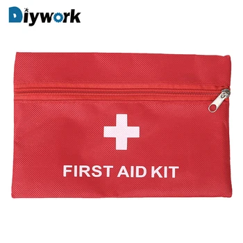 

DIYWORK First Aid Kit Bag Empty Oxford Cloth Bag Emergency Medical Kit Storage Tools Packaging Tool Bag 20*14cm Portable