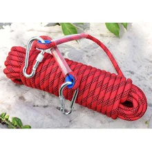 10M Multi Braided Emergency Rappelling Rock Rope Strap 888Kg Load JS