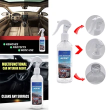 Многофункциональный автомобильный внутренний агент высококачественное моющее средство практичный очиститель автомобильный кожаный Sait Подушка воск для ухода очиститель 3