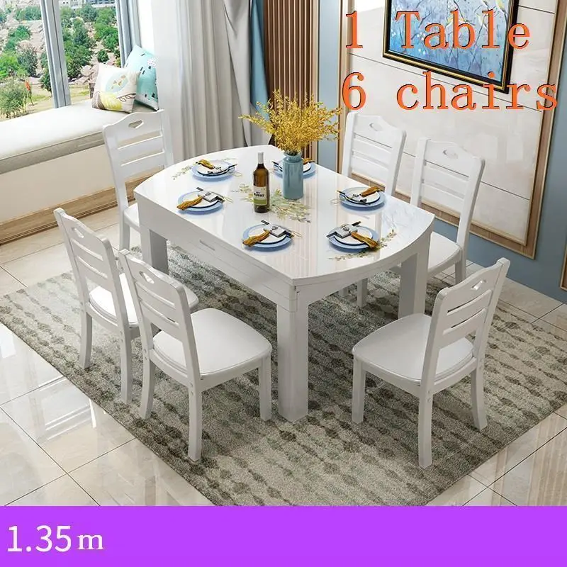 Sala Eet Tafel Escrivaninha Esstisch Tisch Pliante A Langer Juego Kitchen Wood Bureau Comedor Mesa De Jantar Dining Room Table
