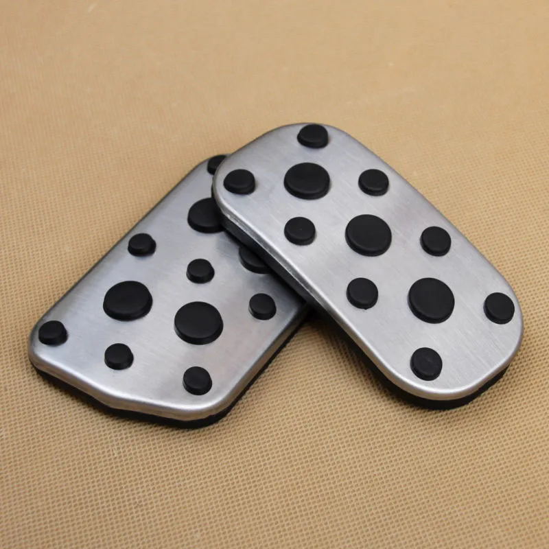 

Set NO DRILL Steel Foot Pedals Pad Cover For Toyota CHR Sport C-HR 2017 - 2019