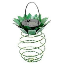 Горячая Распродажа, 2 упаковки, ананас, садовый солнечный светильник s, Модернизированный водонепроницаемый 30 светодиодный Солнечный фонарь, теплый белый Сказочный светильник, ночной свет