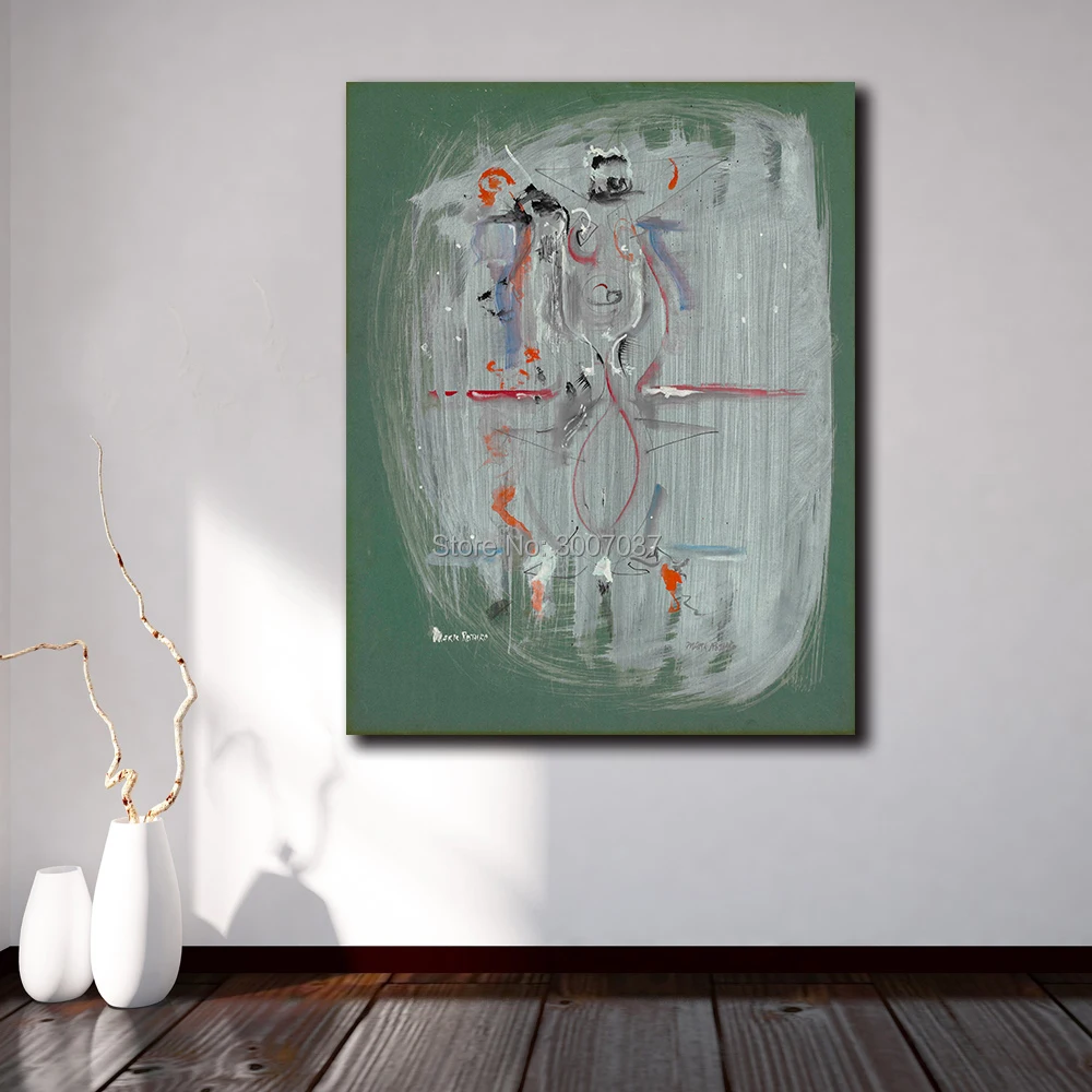 

Large Size Wall Pictures For Living Room Mark Rothko Wine Rust Blue on Black Painting Canvas Art Home Decor Modern Oil Painting