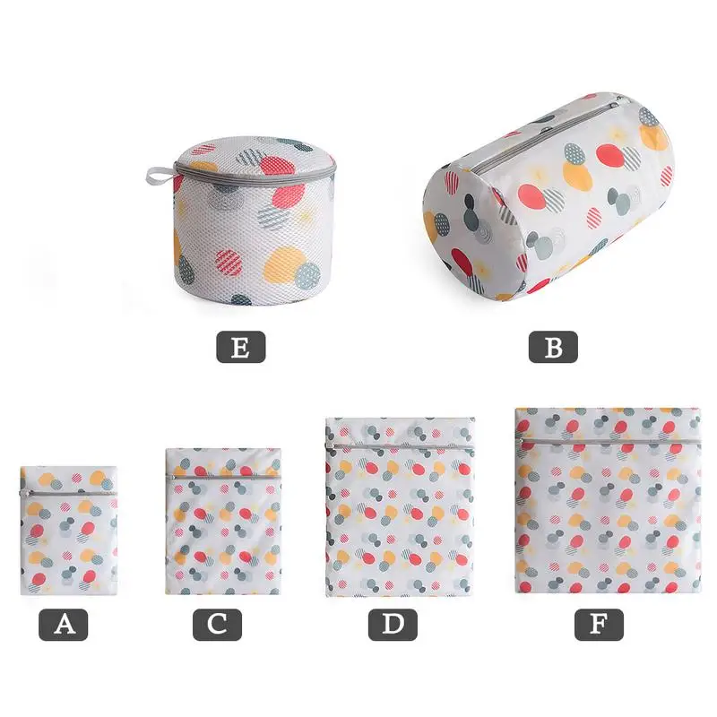 

Washing Bag Washing Machine Mesh Bag Lazy Thick Bra Underwear Bag With Zipper Travel Storage Convenient Anti-winding