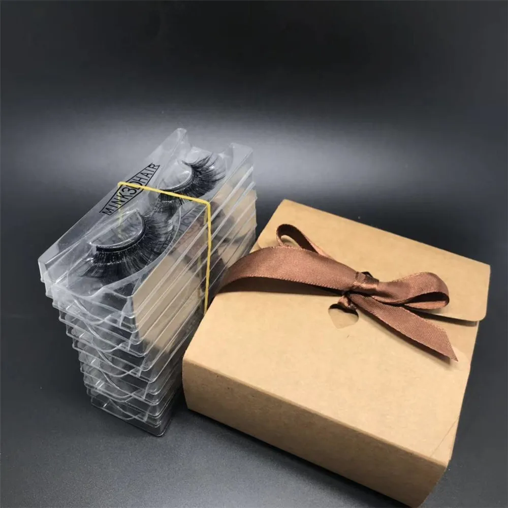 12 пар Misssexy lash натуральные 3D норковые накладные ресницы толстые Искусственные