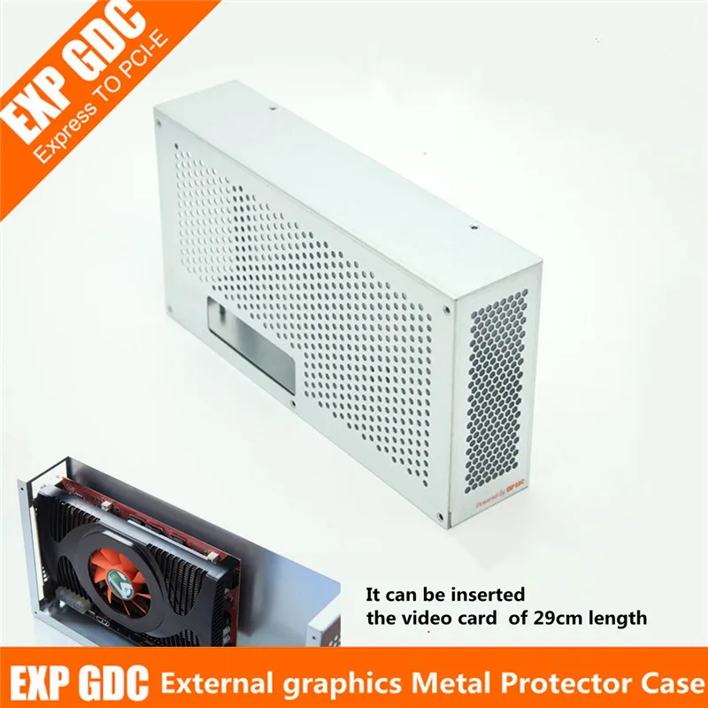 

V8.0 EXP GDC External Independent Video Card Metal Protector Case Box For Beast Laptop