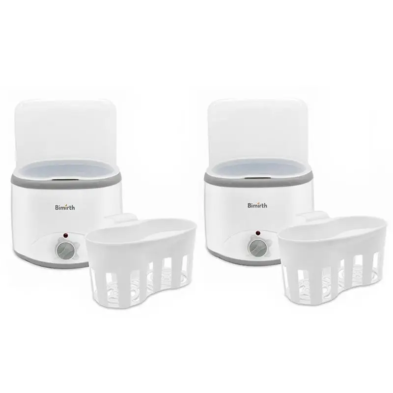 Baby Double Bottle Warmer Multifunctional Milk Food Heater Steam Sterilizer