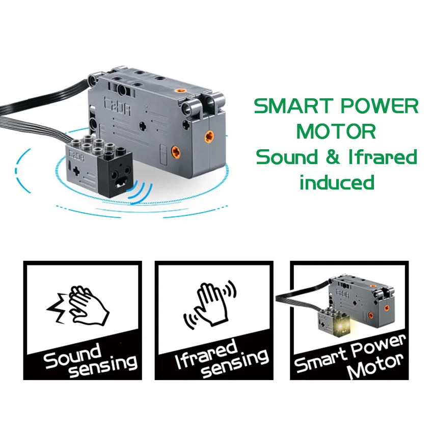 2in1 Dinosaurs transform Crocodile Building Blocks Set Sound Ifrared Sensing Motor 435pcs Bricks Apply to Legoes LEPINS Toys boy