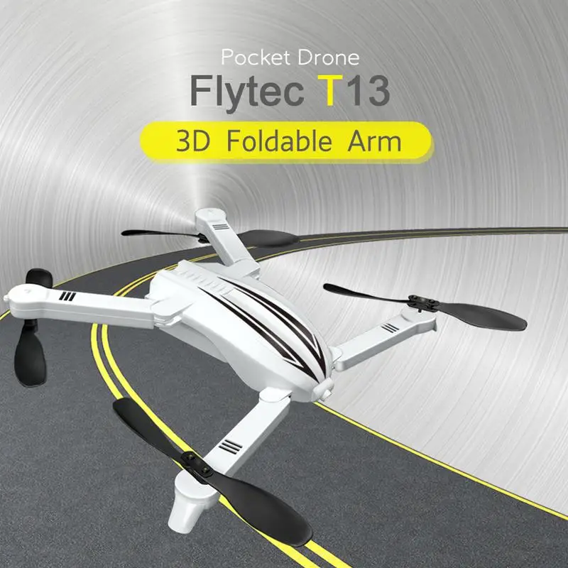 

WIFI FPV 720P Wide Angle Camera Foldable RC Quadcopter Height Hold Selfie Drone White