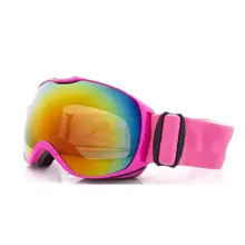 Нейлоновая Снежная маска для улицы двойные детские Новые слои очки для сноуборда анти-конденсат ТПУ большой унисекс лыжный