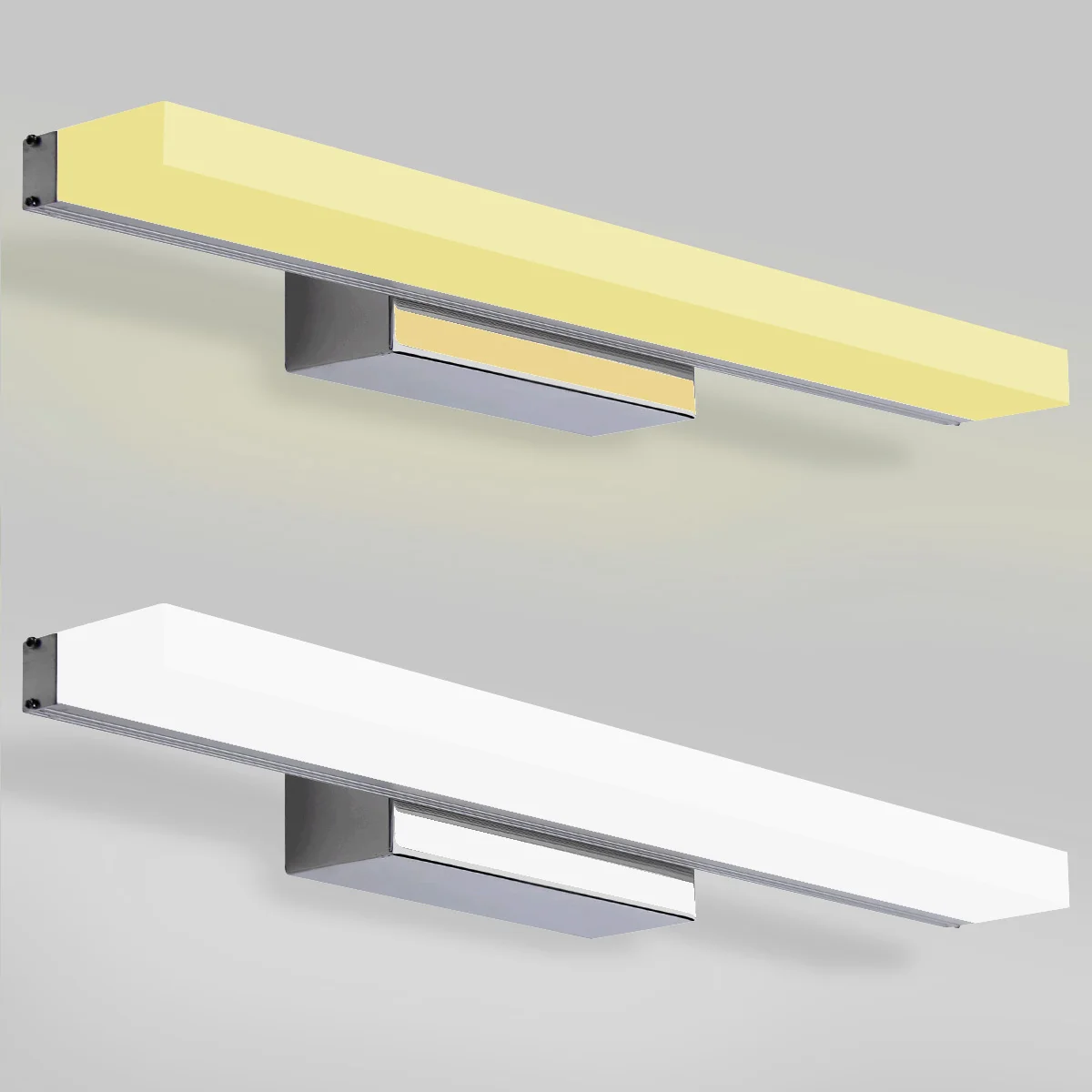 

60cm 9W 48 LED Mirror Front Lamp Morden Bathroom Toilet Vanity Wall Lamp Stainless Steel Waterproof LED Lamp 720lm 85-265V