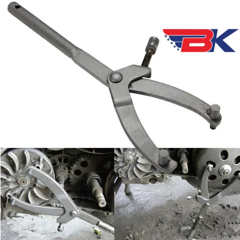1Pcs Fly Wheel Holder Clutch Pulley Tool For ATV Motorcycle Adjustable