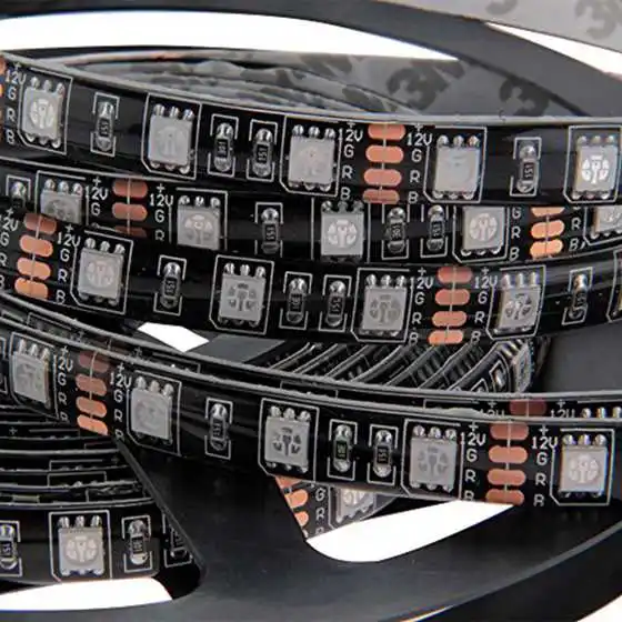 RGB Лента светодиодная водонепроницаемая 5 м 5050 SMD 300|Светодиодные лампы и трубки| |