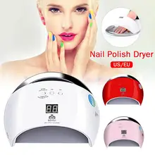 36 Вт SUN6 Pro УФ лампа Светодиодный лампа для ногтей Сушилка для ногтей для всех гелей для ногтей солнечного света инфракрасного зондирования 10/30/60/99s Timer смарт-Сушилка для ногтей