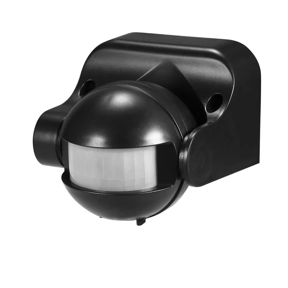 

AC Outdoor IP44 Security PIR Motion Sensor Switch Movement Detector Max 12m 3-2000LUX Energy-saving Automatic Lighting Switch