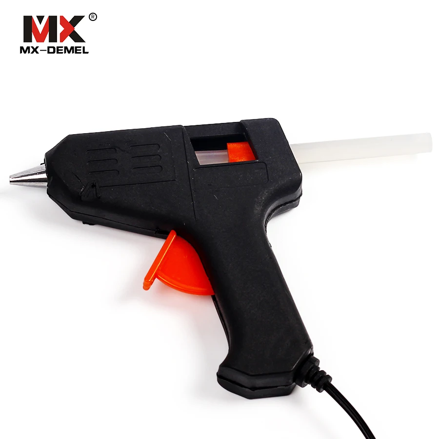 MX-DEMEL 10 шт. 7 мм x 100 мм термоклеевой пистолет клеевые палочки пластиковые палочки для клеевого пистолета прозрачные DIY деревообрабатывающие электроинструменты аксессуары