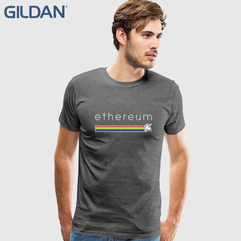 Rainbow Ethereum Symbol T Shirt Men Summer Short Sleeve Thanksgiving Day Custom Big Size Team Tshirt Rainbow Ethereum Symbol T Shirt Men Summer Short Sleeve Thanksgiving Day Custom Big Size Team Tshirt