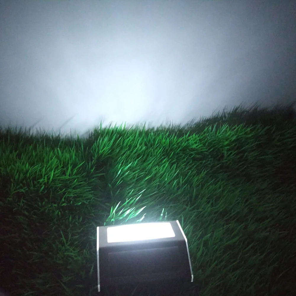 

Stainless Steel Warm White Cool White Solar Wall Lamp Step Light 1-6 Pack LED Garden Light Waterproof Outdoor