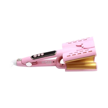 

Ufree UF-6244 Three Pipe Joint Ceramic Triple Barrels Curling Iron Deep Wave Curler Hair Waver Hair Curler 100-240V