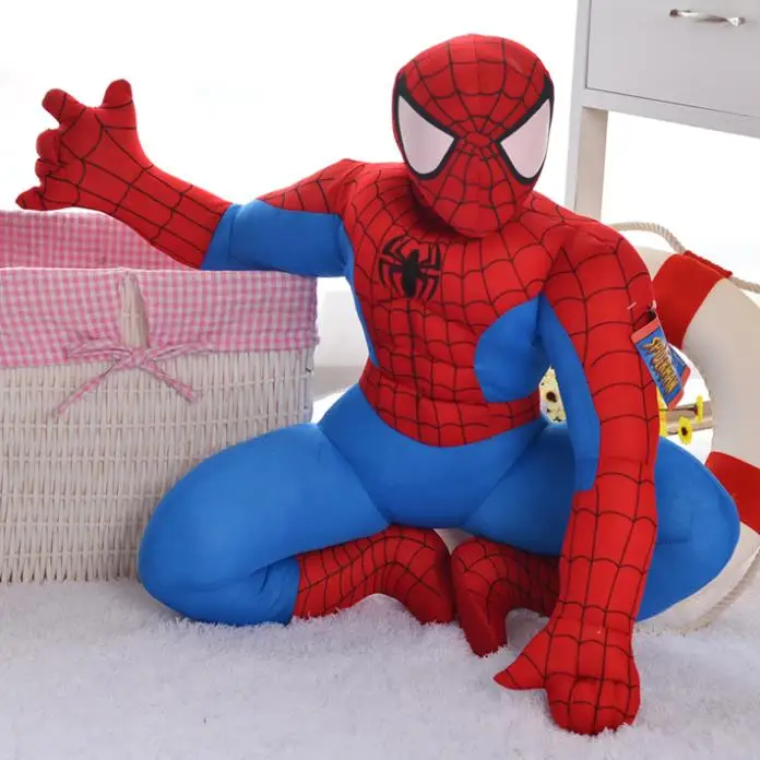 large spiderman plush