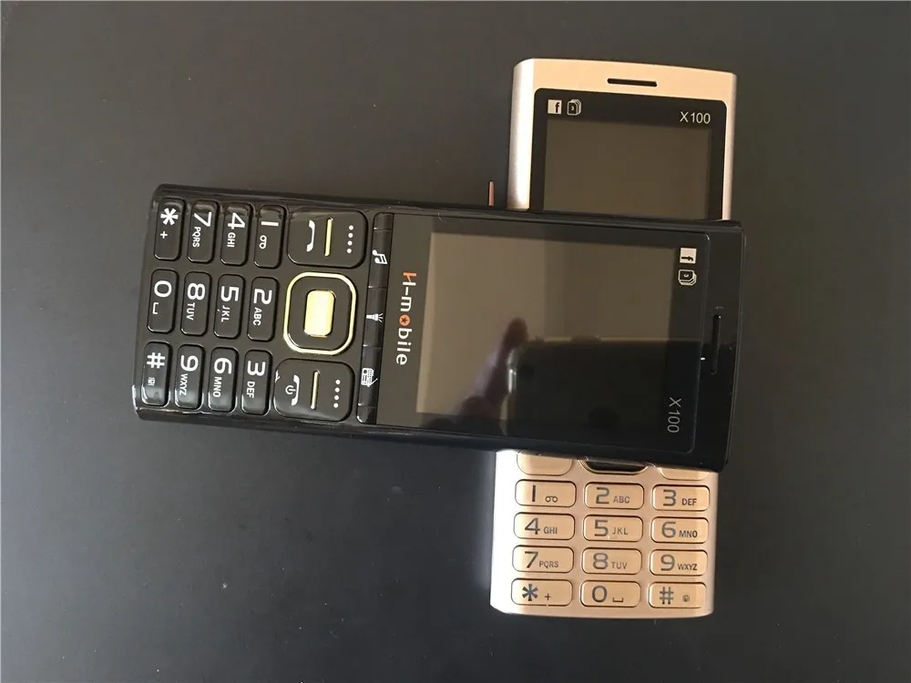 X100 три sim карты мобильный телефон Bluetooth фонарик MP3 MP4 Радио Камера Whatsapp BigHorn Senior 2 8