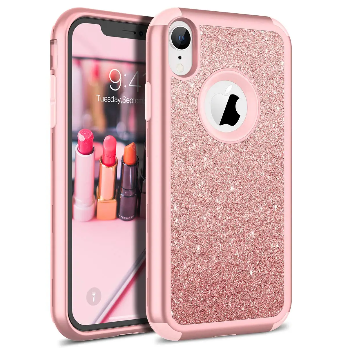 Shockproof Armor For iPhone XR Xs Max 8 Case Luxury Bling Glitter ...