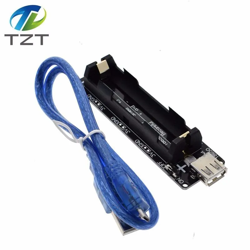 

ESP32 ESP32S For Wemos For Raspberry Pi 18650 Battery Charge Shield Board V3 Micro USB Port Type-A USB 0.5A For Arduino Charge