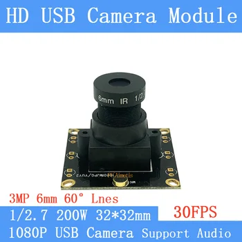 

Mini CCTV Security video Surveillance camera 2MP 1080P Full Hd MJPEG 30fps High Speed Android Linux UVC Webcam USB Camera Module
