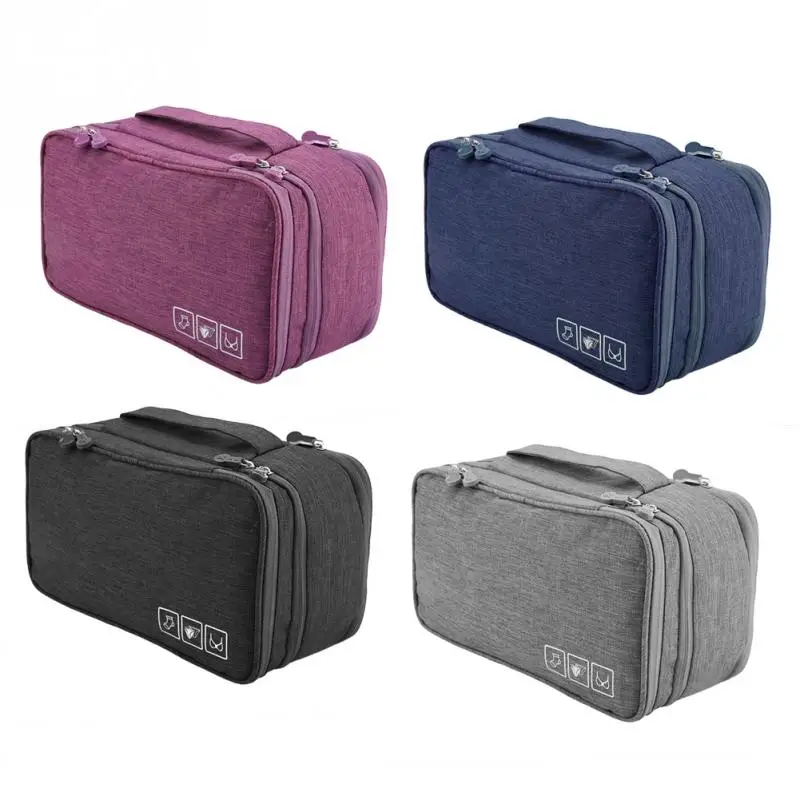 Портативный дорожный водонепроницаемый органайзер для хранения нижнего белья